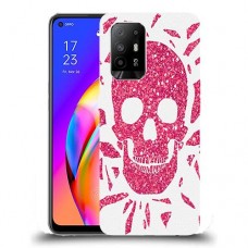 כיסוי מעוצב - בורדו סקול לדגם : Oppo F19 Pro+ 5G מותג : סקרין מובייל