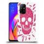 כיסוי מעוצב - בורדו סקול לדגם : Oppo F19 Pro+ 5G מותג : סקרין מובייל