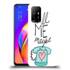 כיסוי מעוצב - תתקשר אלי אולי לדגם : Oppo F19 Pro+ 5G מותג : סקרין מובייל