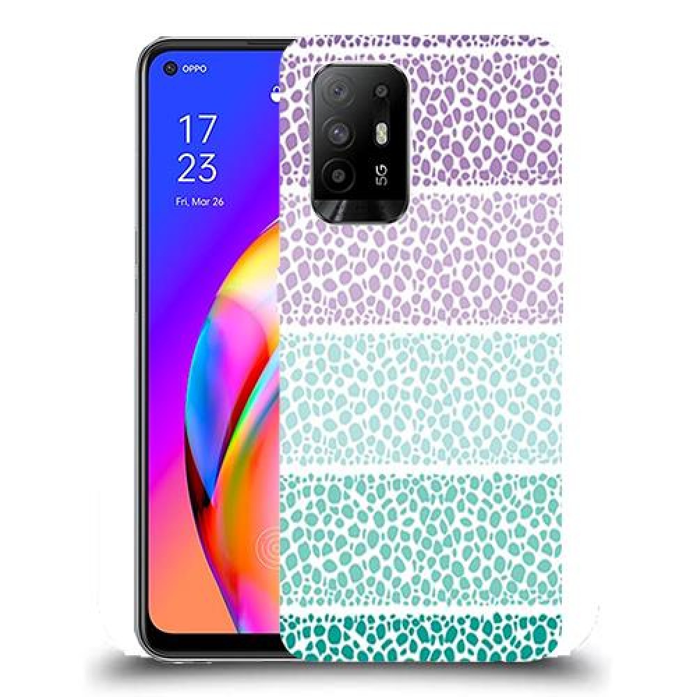 כיסוי מעוצב - נקודות צבעוניות לדגם : Oppo F19 Pro+ 5G מותג : סקרין מובייל