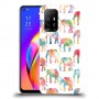 כיסוי מעוצב - אלפנטים צבעוניים לדגם : Oppo F19 Pro+ 5G מותג : סקרין מובייל