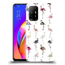 כיסוי מעוצב - פלמינגו צבעוניים לדגם : Oppo F19 Pro+ 5G מותג : סקרין מובייל