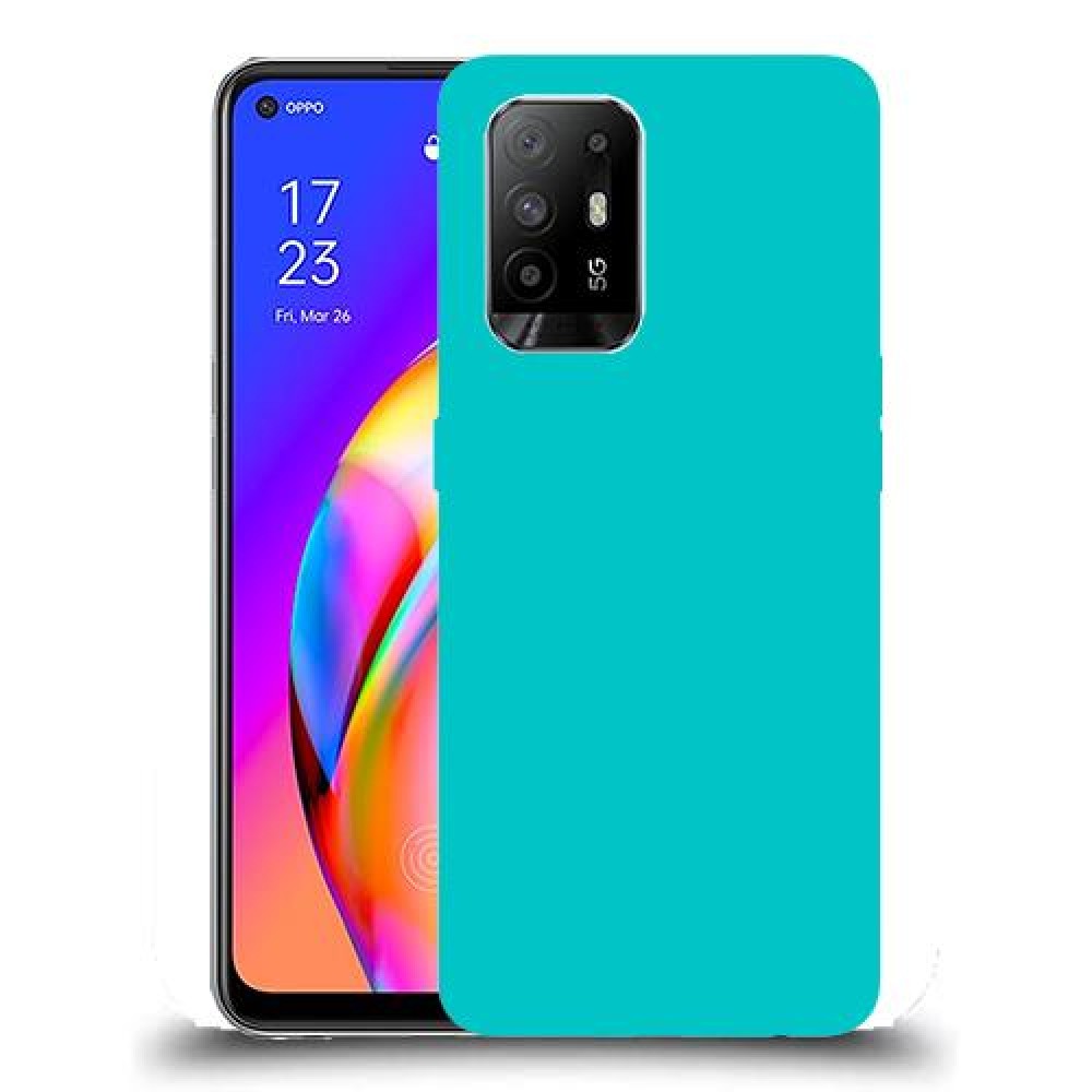 כיסוי בצבע -טורקיז לדגם : Oppo F19 Pro+ 5G מותג : סקרין מובייל