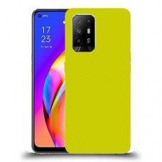 כיסוי בצבע -צהוב לדגם : Oppo F19 Pro+ 5G מותג : סקרין מובייל