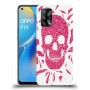 כיסוי מעוצב - בורדו סקול לדגם : Oppo F19 מותג : סקרין מובייל