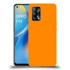כיסוי בצבע -תפוז לדגם : Oppo F19 מותג : סקרין מובייל
