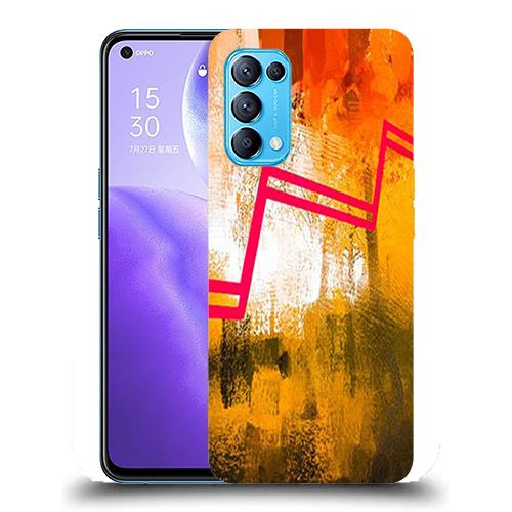 כיסוי מעוצב - צבעי סתיו לדגם : Oppo Find X3 Lite מותג : סקרין מובייל