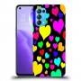 כיסוי מעוצב - לבבות צבעוניים לדגם : Oppo Find X3 Lite מותג : סקרין מובייל