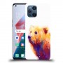 כיסוי מעוצב - דוב אקוורל לדגם : Oppo Find X3 Pro מותג : סקרין מובייל