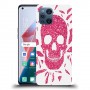 כיסוי מעוצב - בורדו סקול לדגם : Oppo Find X3 Pro מותג : סקרין מובייל