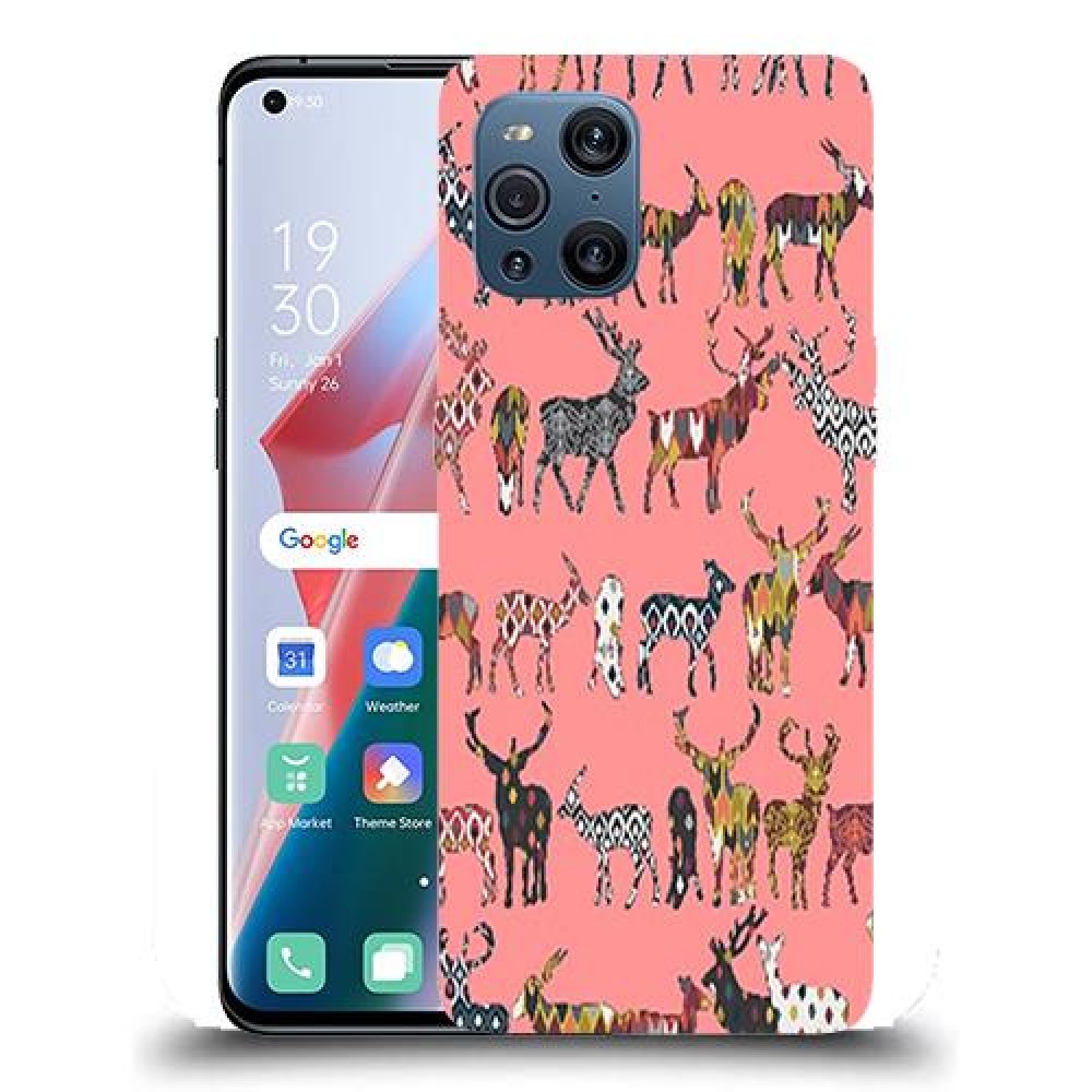 כיסוי מעוצב - דיר צבעוני לדגם : Oppo Find X3 Pro מותג : סקרין מובייל