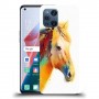 כיסוי מעוצב - סוס אקוורל לדגם : Oppo Find X3 מותג : סקרין מובייל