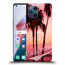 כיסוי מעוצב - גן העדן בקליפורניה לדגם : Oppo Find X3 מותג : סקרין מובייל