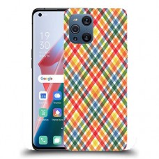כיסוי מעוצב - קשת משובצת לדגם : Oppo Find X3 מותג : סקרין מובייל