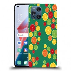 כיסוי מעוצב - הדרים בירוק לדגם : Oppo Find X3 מותג : סקרין מובייל