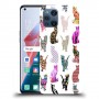 כיסוי מעוצב - חתולים צבעוניים לדגם : Oppo Find X3 מותג : סקרין מובייל