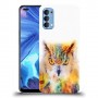 כיסוי מעוצב - ינשוף אקאורל לדגם : Oppo Reno4 5G מותג : סקרין מובייל