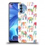 כיסוי מעוצב - אלפנטים צבעוניים לדגם : Oppo Reno4 5G מותג : סקרין מובייל