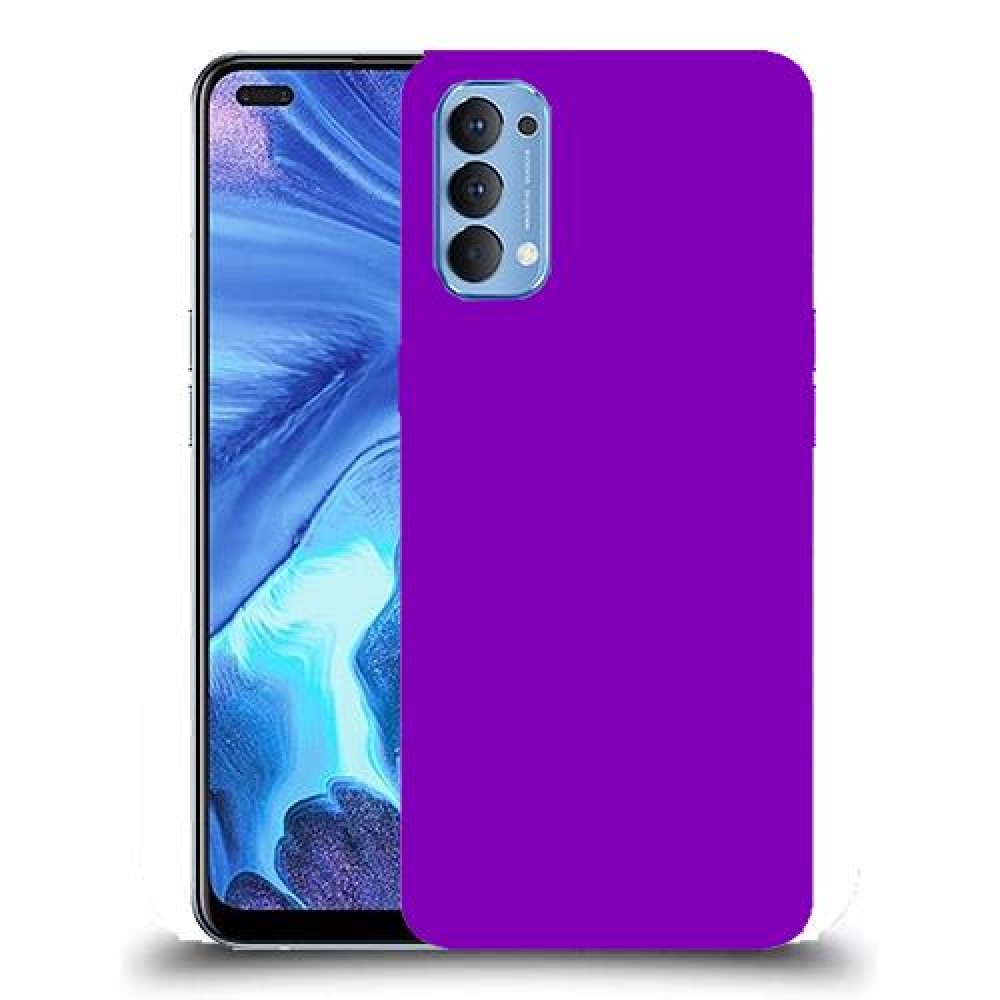 כיסוי בצבע -סָגוֹל לדגם : Oppo Reno4 5G מותג : סקרין מובייל
