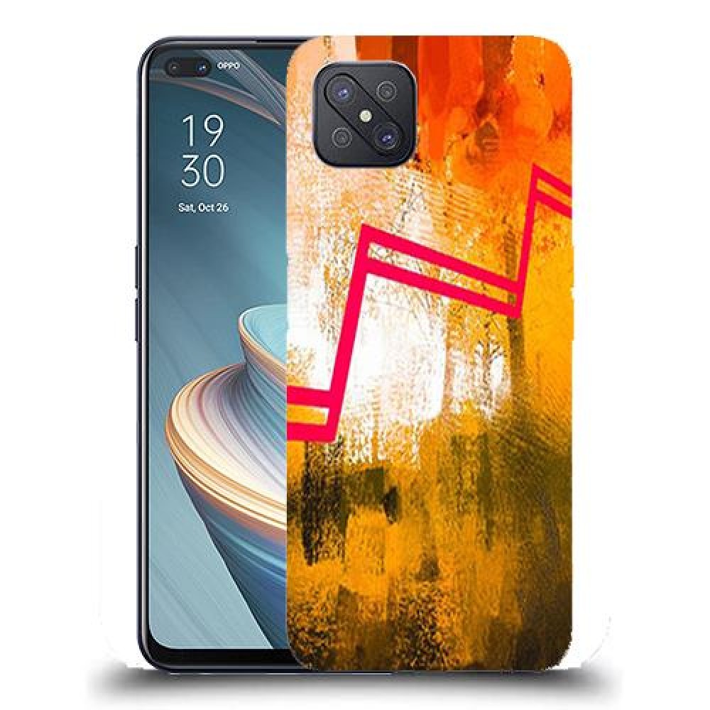 כיסוי מעוצב - צבעי סתיו לדגם : Oppo Reno4 Z 5G מותג : סקרין מובייל