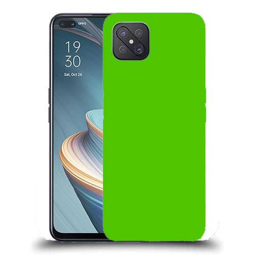 כיסוי בצבע -ירוק לדגם : Oppo Reno4 Z 5G מותג : סקרין מובייל