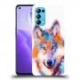 כיסוי מעוצב - אקוורל וולף לדגם : Oppo Reno5 5G מותג : סקרין מובייל