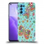 כיסוי מעוצב - פרפרים על כחול לדגם : Oppo Reno5 5G מותג : סקרין מובייל