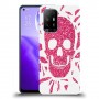כיסוי מעוצב - בורדו סקול לדגם : Oppo Reno5 Z מותג : סקרין מובייל