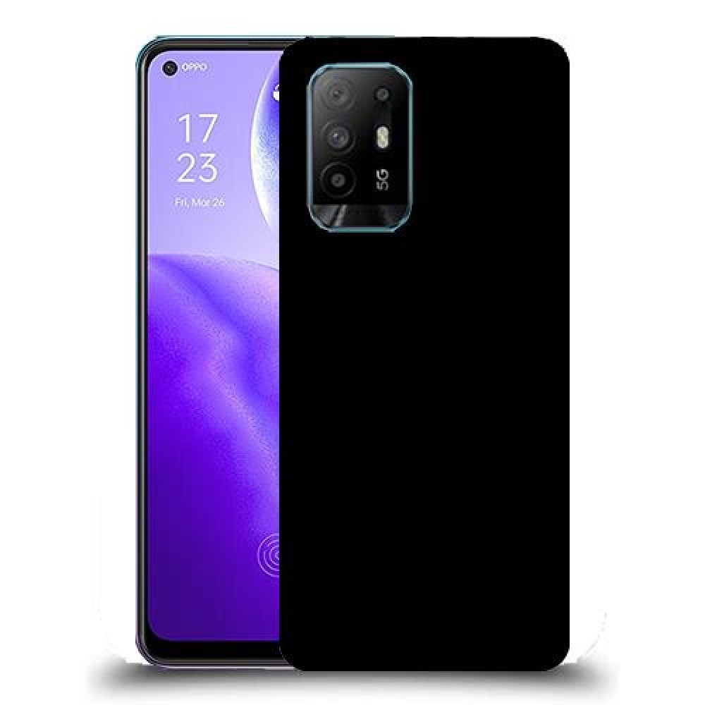 כיסוי בצבע -שָׁחוֹר לדגם : Oppo Reno5 Z מותג : סקרין מובייל