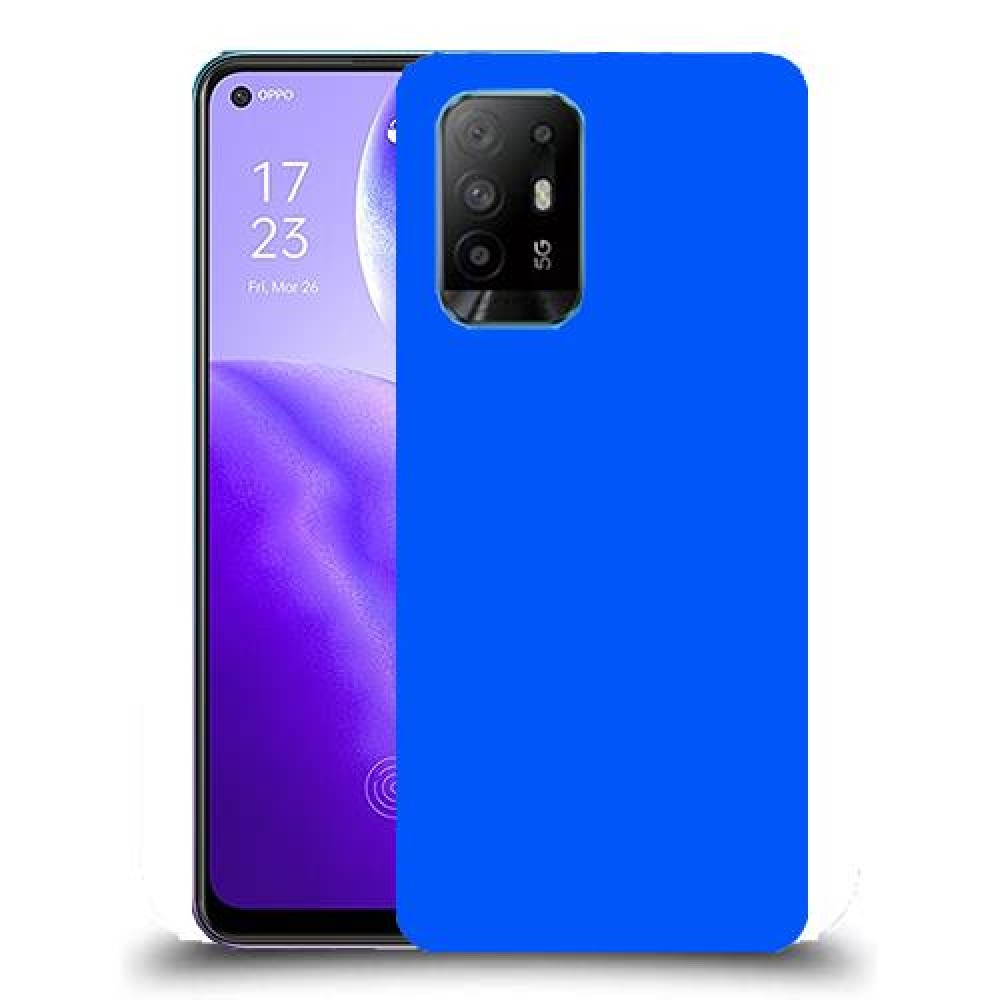 כיסוי בצבע -כָּחוֹל לדגם : Oppo Reno5 Z מותג : סקרין מובייל
