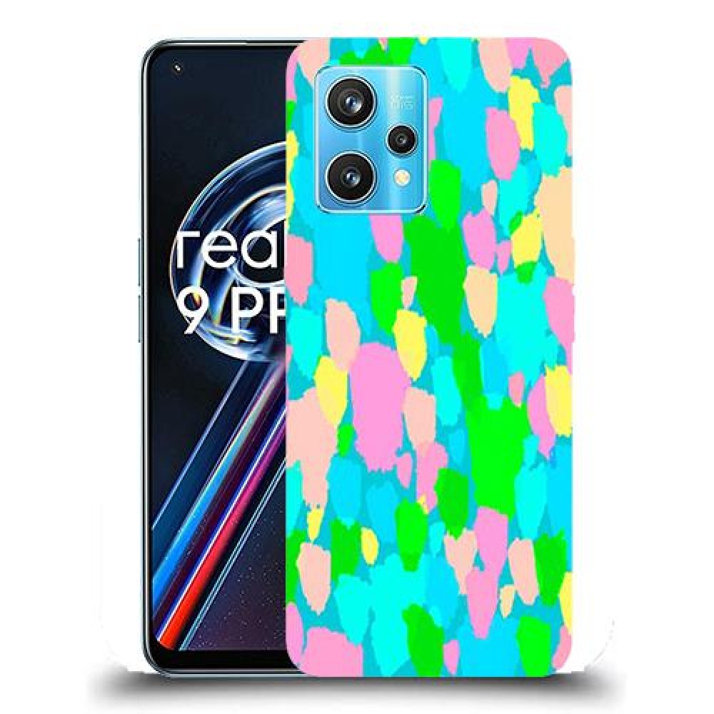 כיסוי מעוצב - צבעים אקרילים לדגם : Realme 9 Pro+ מותג : סקרין מובייל