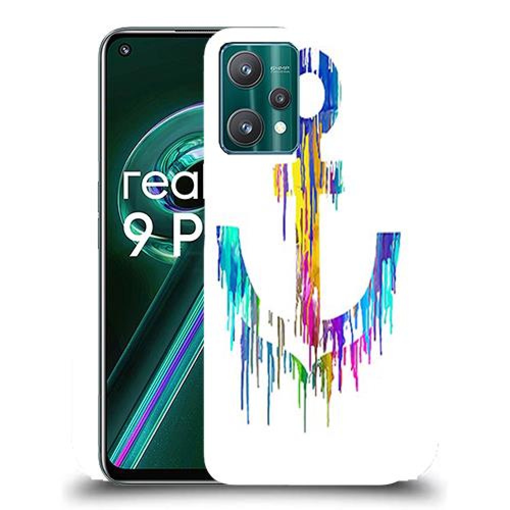 כיסוי מעוצב - עוגנים בצבע בוכה לדגם : Realme 9 Pro מותג : סקרין מובייל
