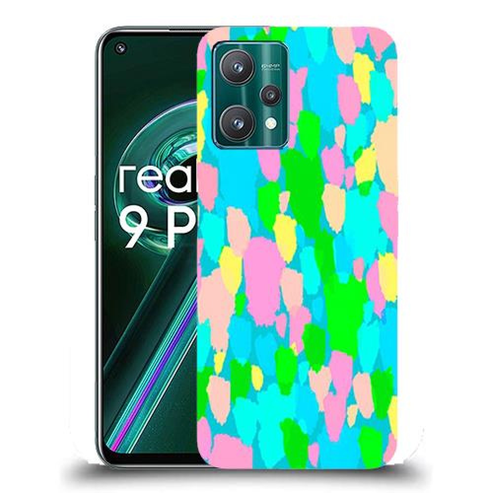 כיסוי מעוצב - צבעים אקרילים לדגם : Realme 9 Pro מותג : סקרין מובייל