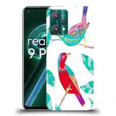 כיסוי מעוצב - ציפורים צבעוניות לדגם : Realme 9 Pro מותג : סקרין מובייל