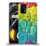 כיסוי מעוצב - כפתורים צבעוניים לדגם : Realme GT 5G מותג : סקרין מובייל