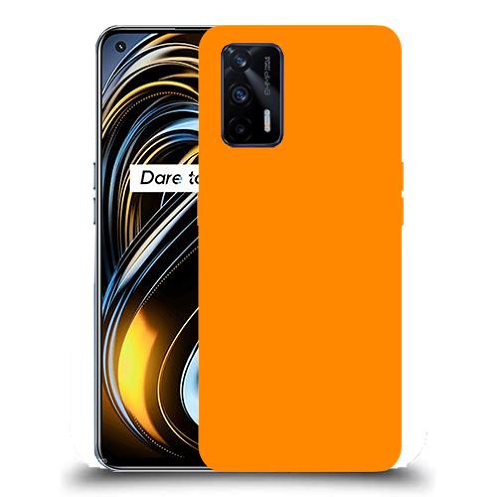 כיסוי בצבע -תפוז לדגם : Realme GT 5G מותג : סקרין מובייל