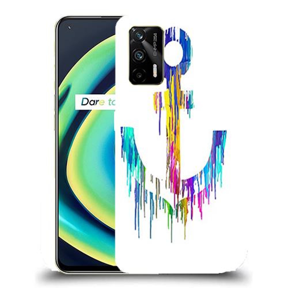 כיסוי מעוצב - עוגנים בצבע בוכה לדגם : Realme Q3 Pro 5G מותג : סקרין מובייל