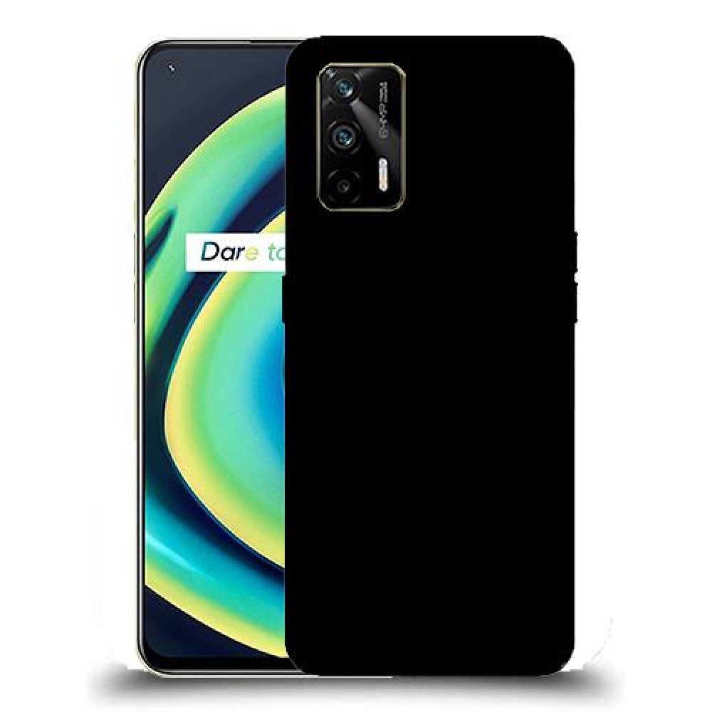 כיסוי בצבע -שָׁחוֹר לדגם : Realme Q3 Pro 5G מותג : סקרין מובייל