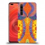 כיסוי מעוצב - כתום מופשט לדגם : Realme X50 Pro 5G מותג : סקרין מובייל