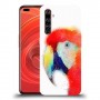 כיסוי מעוצב - תוכי Aquarelle לדגם : Realme X50 Pro 5G מותג : סקרין מובייל