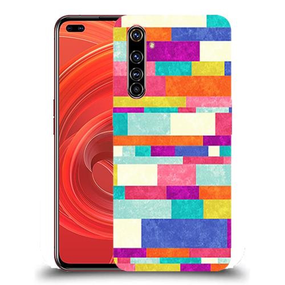 כיסוי מעוצב - לבנים צבעוניות לדגם : Realme X50 Pro 5G מותג : סקרין מובייל