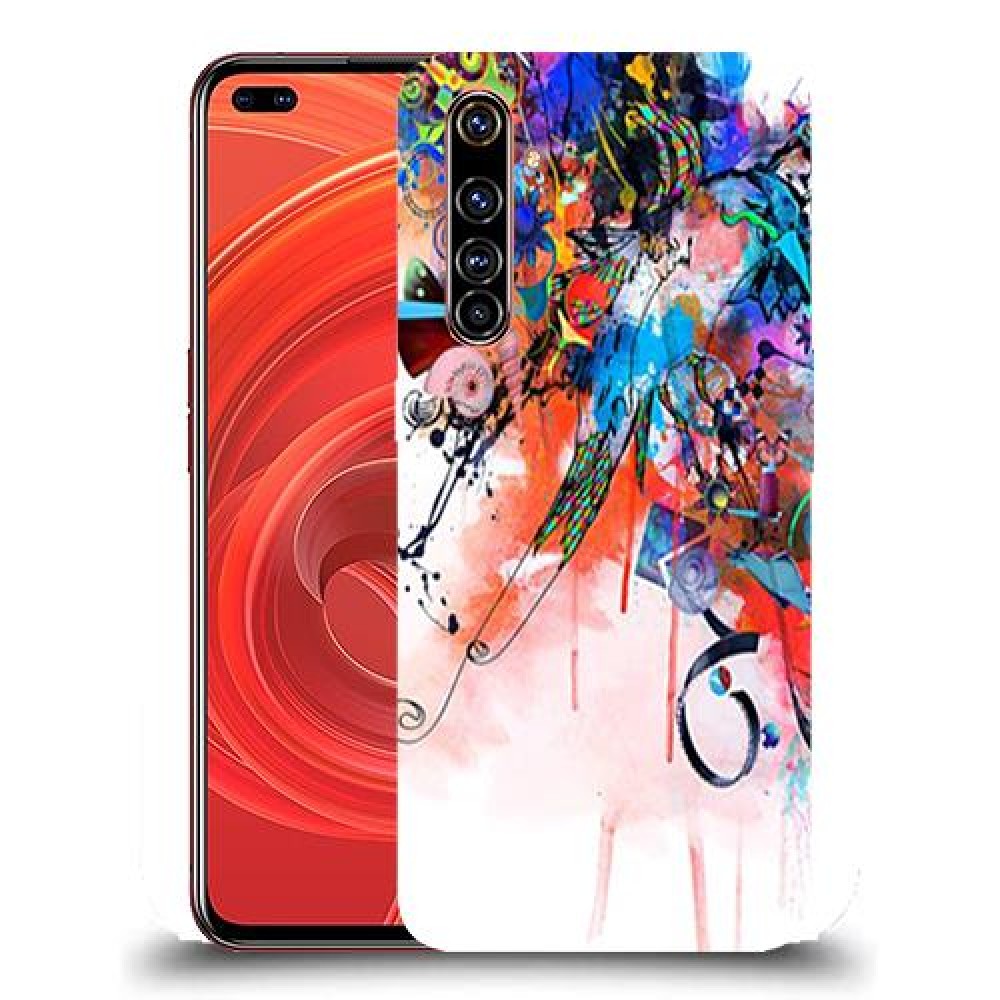 כיסוי מעוצב - זר צבעוני לדגם : Realme X50 Pro 5G מותג : סקרין מובייל