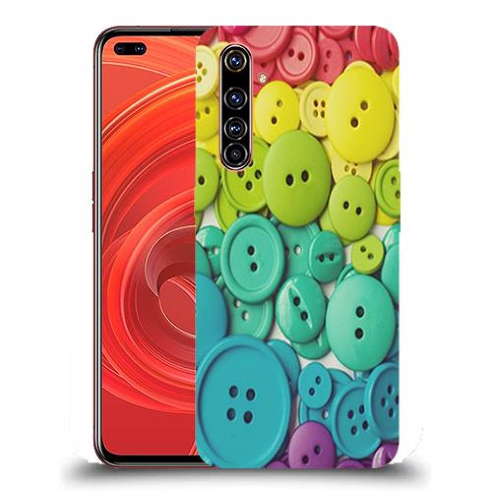 כיסוי מעוצב - כפתורים צבעוניים לדגם : Realme X50 Pro 5G מותג : סקרין מובייל