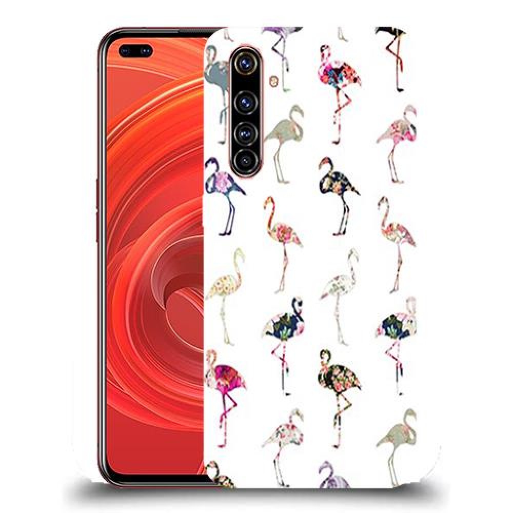 כיסוי מעוצב - פלמינגו צבעוניים לדגם : Realme X50 Pro 5G מותג : סקרין מובייל