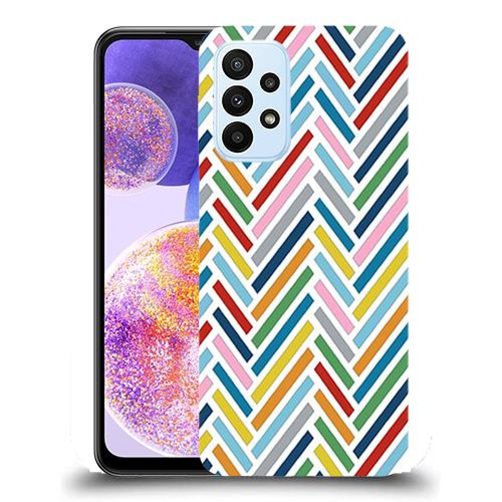 כיסוי מעוצב - צבע זיג-זגס לדגם : Samsung Galaxy A23 5G מותג : סקרין מובייל