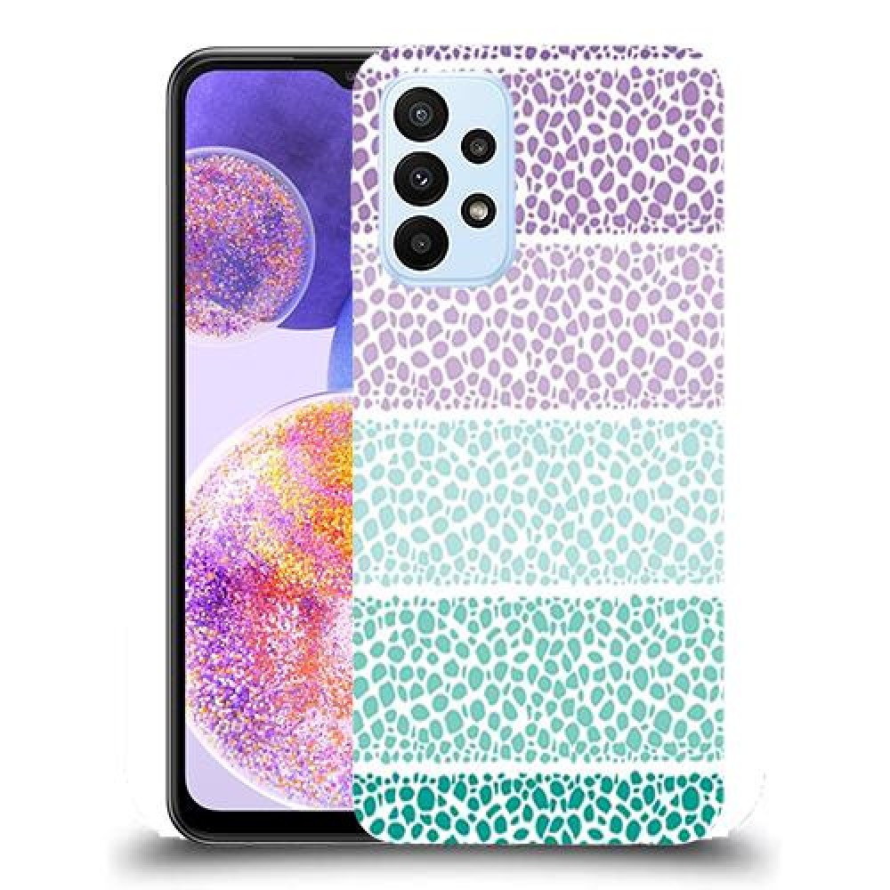 כיסוי מעוצב - נקודות צבעוניות לדגם : Samsung Galaxy A23 5G מותג : סקרין מובייל