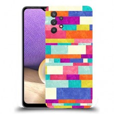 כיסוי מעוצב - לבנים צבעוניות לדגם : Samsung Galaxy A32 5G מותג : סקרין מובייל