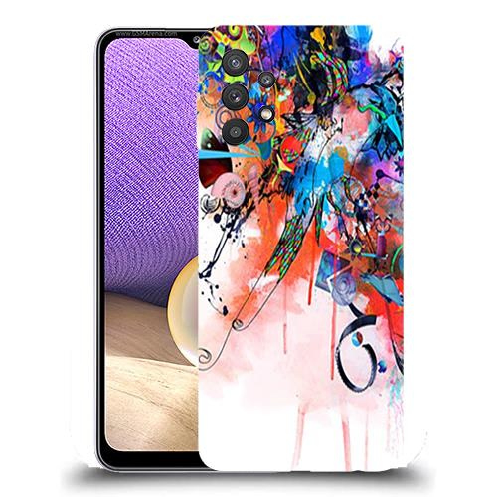 כיסוי מעוצב - זר צבעוני לדגם : Samsung Galaxy A32 5G מותג : סקרין מובייל