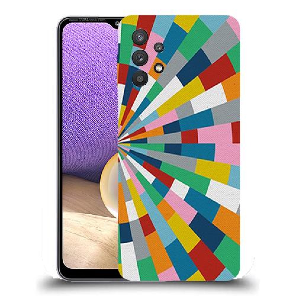 כיסוי מעוצב - קלידוסקופ צבעוני לדגם : Samsung Galaxy A32 5G מותג : סקרין מובייל