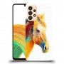 כיסוי מעוצב - סוס אקוורל לדגם : Samsung Galaxy A33 5G מותג : סקרין מובייל